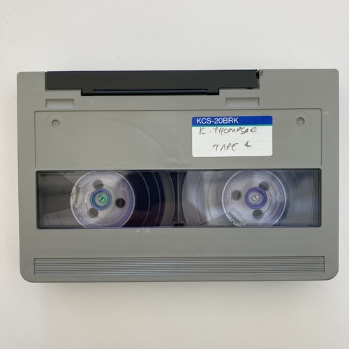 K_Thompson_Interview_4_Tape.JPG