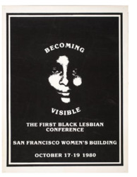 Becoming Visible: The First Black Lesbian Conference Becoming Visible: The First Black Lesbian Conference